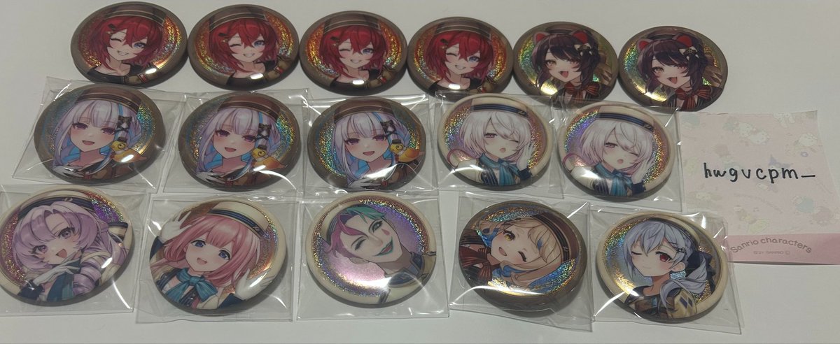 hwgvcpm_'s tweet photo. にじさんじ ビスケット 缶バッジ 交換 譲渡

譲）画像1枚目

求）画像2枚目 or 150➕送料

・郵送のみ
・比率違い可

気軽にお声がけください🙇‍♀️ https://t.co/uqlDqjWpLs
