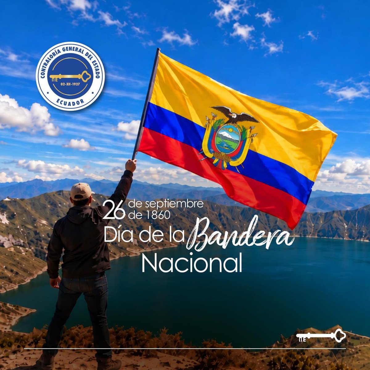 ContraloriaECU's tweet photo. 🇪🇨#DíaDeLaBanderaNacional |  Hoy honramos el símbolo que nos une como nación y representa una esperanza compartida: construir un Ecuador más justo, íntegro y transparente.

🏛️ La #CGE rinde homenaje al valor y sacrificio de quienes lucharon por nuestra libertad, reafirmando su compromiso con un control eficaz, transparente y responsable de los recursos públicos

🇪🇨¡Que nuestra tricolor siga inspirando unidad y compromiso con el Ecuador!
