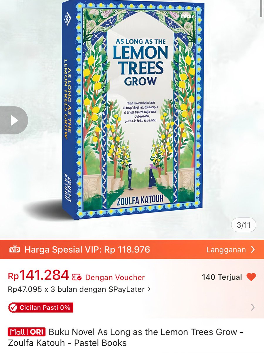 Oldschools_'s tweet photo. Buku yg dipegang kak Indah (@C_IndahJKT48): Novel As Long as the Lemon Trees Grow - Zoulfa Katouh πβ¨
Novel berlatar revolusi Suriah yang menguras emosi! Mengangkat kisah perjuangan, harapan, trauma, dan cinta di tengah konflik yang berat ππ€
#Os48 #IndahJKT48 https://t.co/Suhj1pzmKm