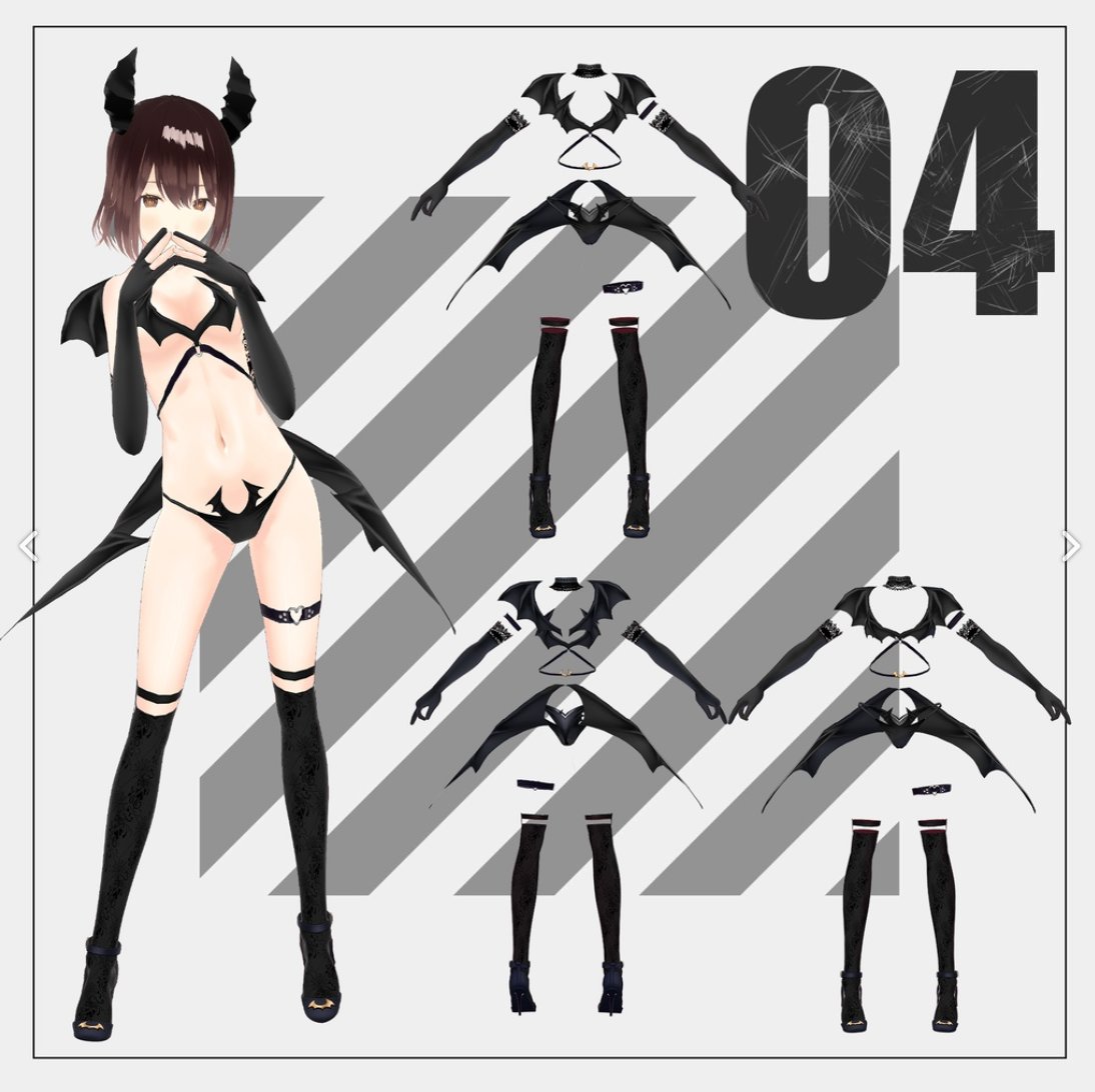 roguishrin's tweet photo. VRoid and BOOTH PM artists! I'm looking for Halloween costumes to wear throughout the month. Here are a few of the ones that I like but feel free to link me to your Halloween/alt stuff! (Bonus points if it's already compatible with male models)

#Vroid #BoothPM #VroidArtists https://t.co/1wS8q3Xodd