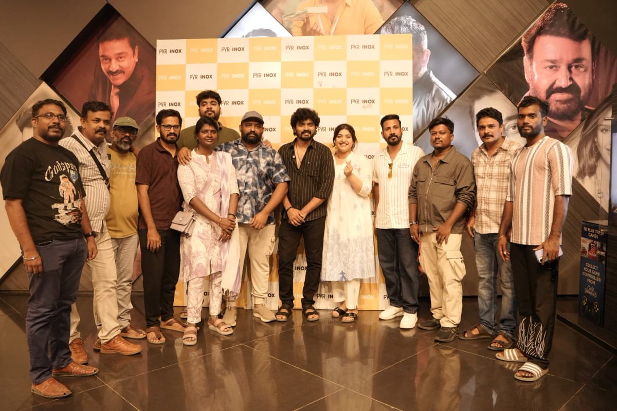 PROSakthiSaran's tweet photo. #TheDarkHeaven team receives phenomenal reception with house-packed shows at INOX Prozone Mall in Coimbatore. 

Running successfully in Theatres Near You

@its_Sidhu__ @balajibmass @manojbmass @manibk17
@PROSakthiSaran @Editonraaja @sakthibalaji1 https://t.co/T49SCJHxZ8