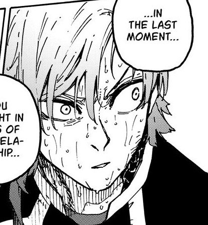 yabsep2's tweet photo. La cara de Kaiser jajaja acaba de ser derrotado, estaba destrozado mentalmente y de la nada se le acerca Isagi a preguntarle si considera Ness especial, le estaba sacando todo en cara 😭, estaba bien la humillación y todo pero sacarle el tema de su "casi algo" ya era pasarse https://t.co/ZFT923uwZ1