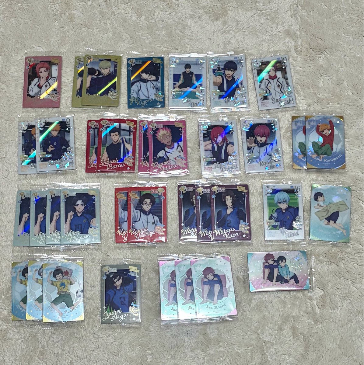 3y___mn's tweet photo. 【交換 譲渡 買取】 ブルーロック ウエハース 6

求￤同種 二子
譲￤画像 or ご希望額＋送料

買取の場合安価の方、纏めての方、条件の良い方優先
検索から気軽にお声掛けください。 https://t.co/UU4EHbauCc