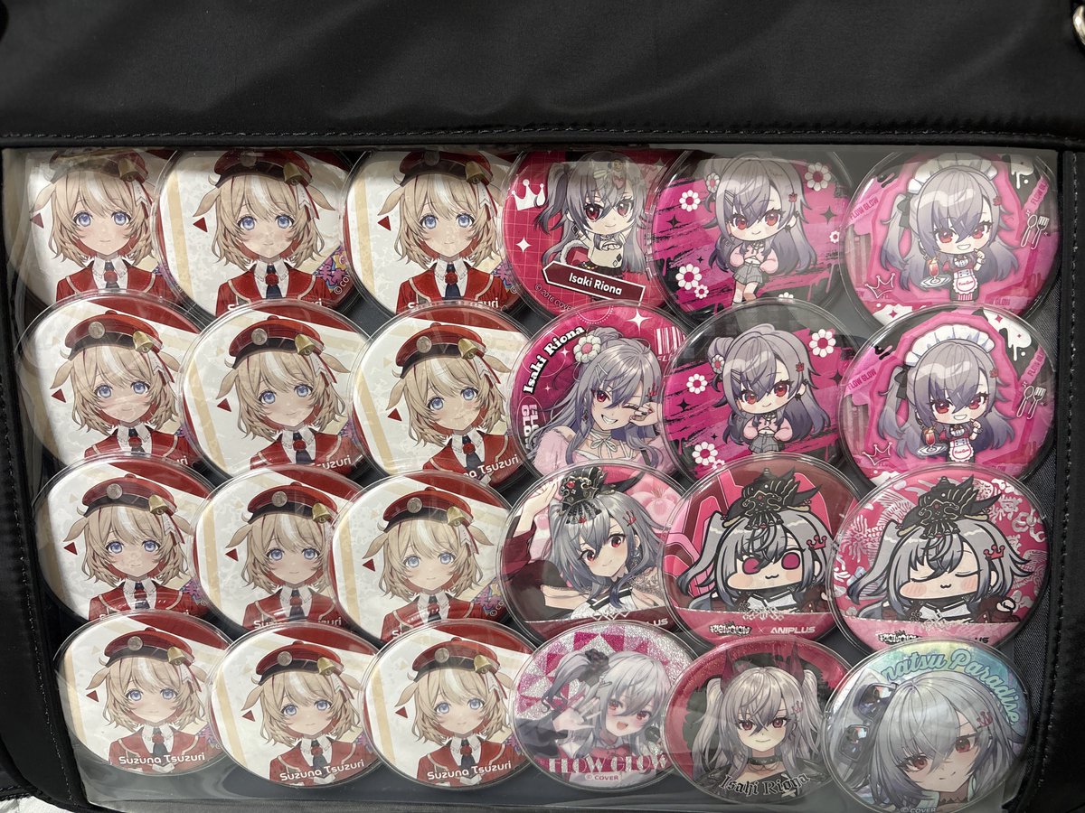 oboron_sub's tweet photo. 初めての推しバが完成しました。
推し活ぬい活の時は連れて行きたい！
たくさん思い出をつくろう！
#鈴鳴つづり #響咲リオナ https://t.co/LRSuYha7Sr