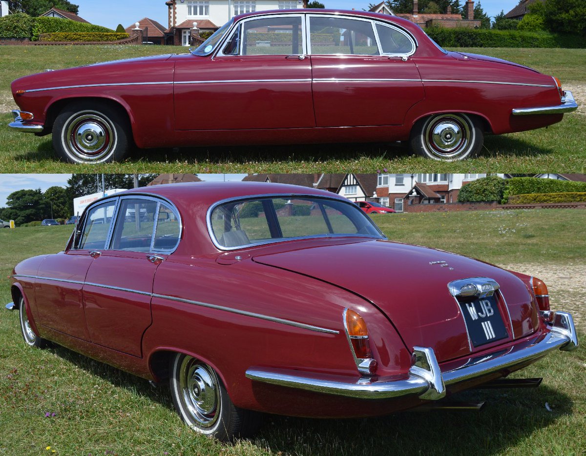 UltimativCars's tweet photo. (Background knowledge)

The #Jaguar #420G (1966-70; 5.763 units) is the slightly modified version of the #MarkX|#MkX; as the regular #Mk-series (w/ Greek n°) ended then, before getting a successor in the shape of the (smaller) XJ.

IMPORTANT: the 420G is NOT the #Jaguar420! https://t.co/ZmnVVA081o