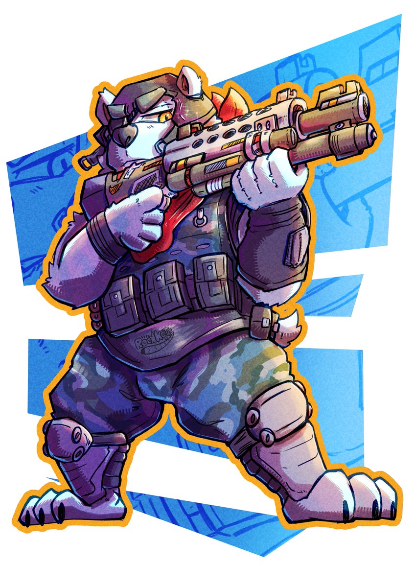 ArtRockketz's tweet photo. Polar Patroller! carreame bb!

#Fortnite #polarpatroller #Furry #Fanart #furryart https://t.co/BMS1mmUSfh