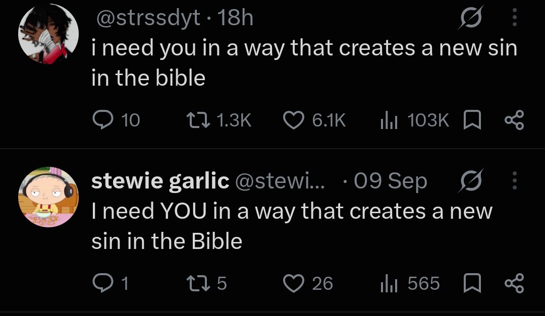 stewiegarlic's tweet photo. y'all really hate me this much ??? https://t.co/6d9kEkbmhy