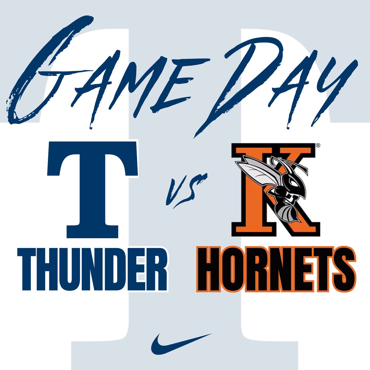 TrineThunderFB's tweet photo. Get up, it’s #GameDay!!

🆚 - Kalamazoo College
📍 - Angell Field, Kalamazoo, MI
🕕 - 6:00 pm Kickoff
📺 - https://t.co/0KwcH7y5vc

#GoThunder #WeUsOurs #SHARP https://t.co/XCN2O3HDOE