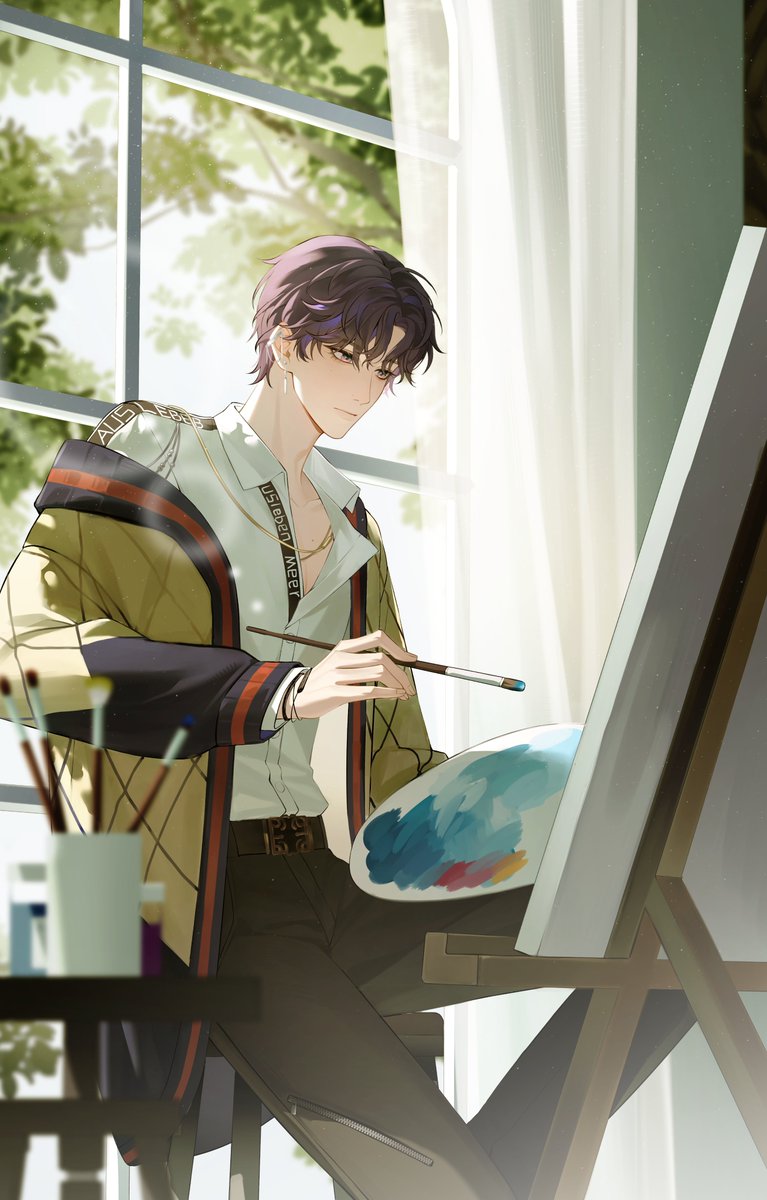 SanYiKe_'s tweet photo. 🎨#祁煜 #Rafayel #ホムラ #恋与深空 #LoveandDeepspace https://t.co/RCvH2S6yZ8