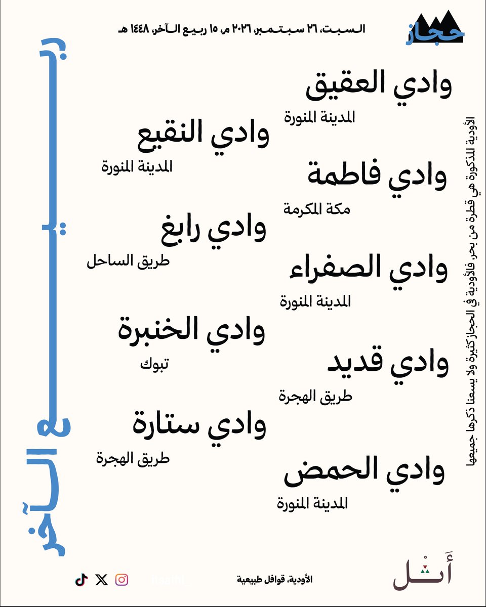 itsathl_'s tweet photo. الأودية، قوافل طبيعية https://t.co/bCkoqVXRSR