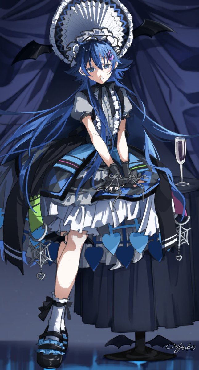 ayukoyuko_'s tweet photo. 💙ゴスロリ🕸️イルミ💜 https://t.co/GS6MQENPFF
