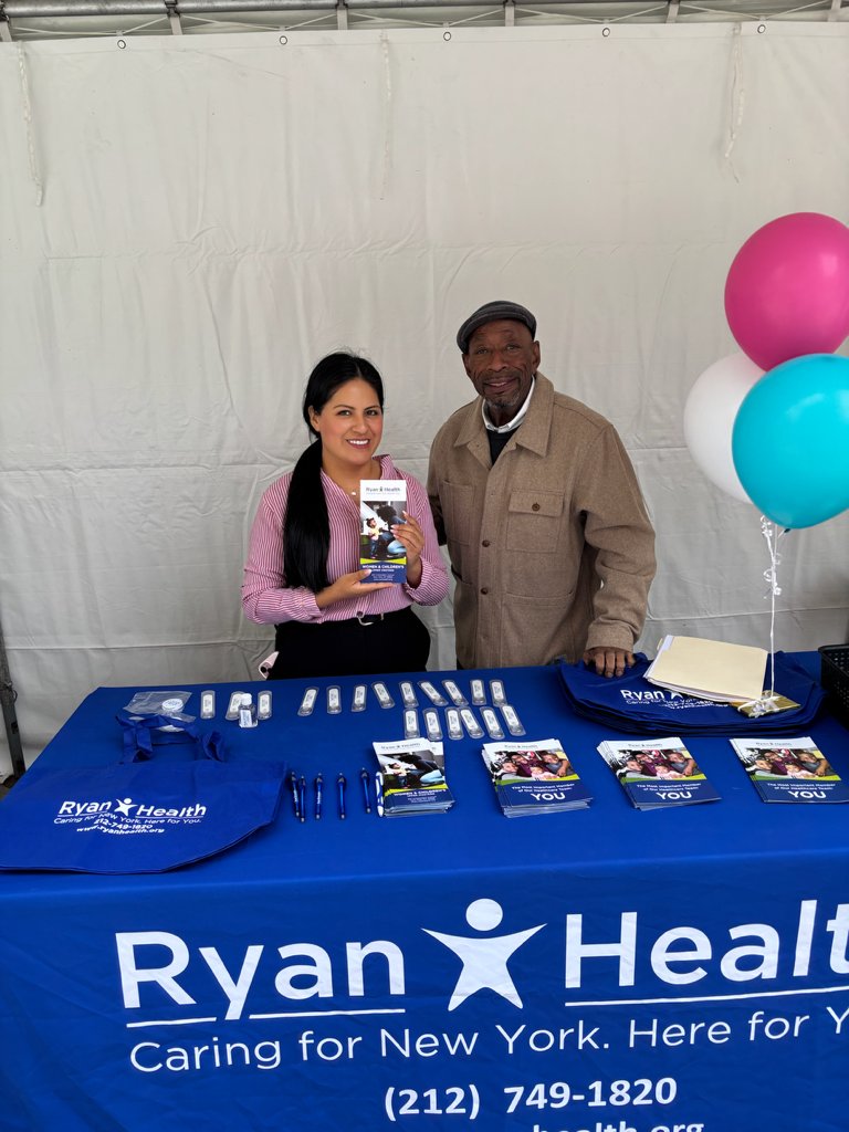 RyanHealthNYC's tweet photo. 💚💙  Ryan Health joined @MSMorningside at the Wellness Fair! Our team connected with community members, shared resources about primary care and upcoming community events, and offered giveaways. Thank you for inviting us!

#RyanHealth #CommunityWellness #caringfornewyork https://t.co/HFeN959cMO