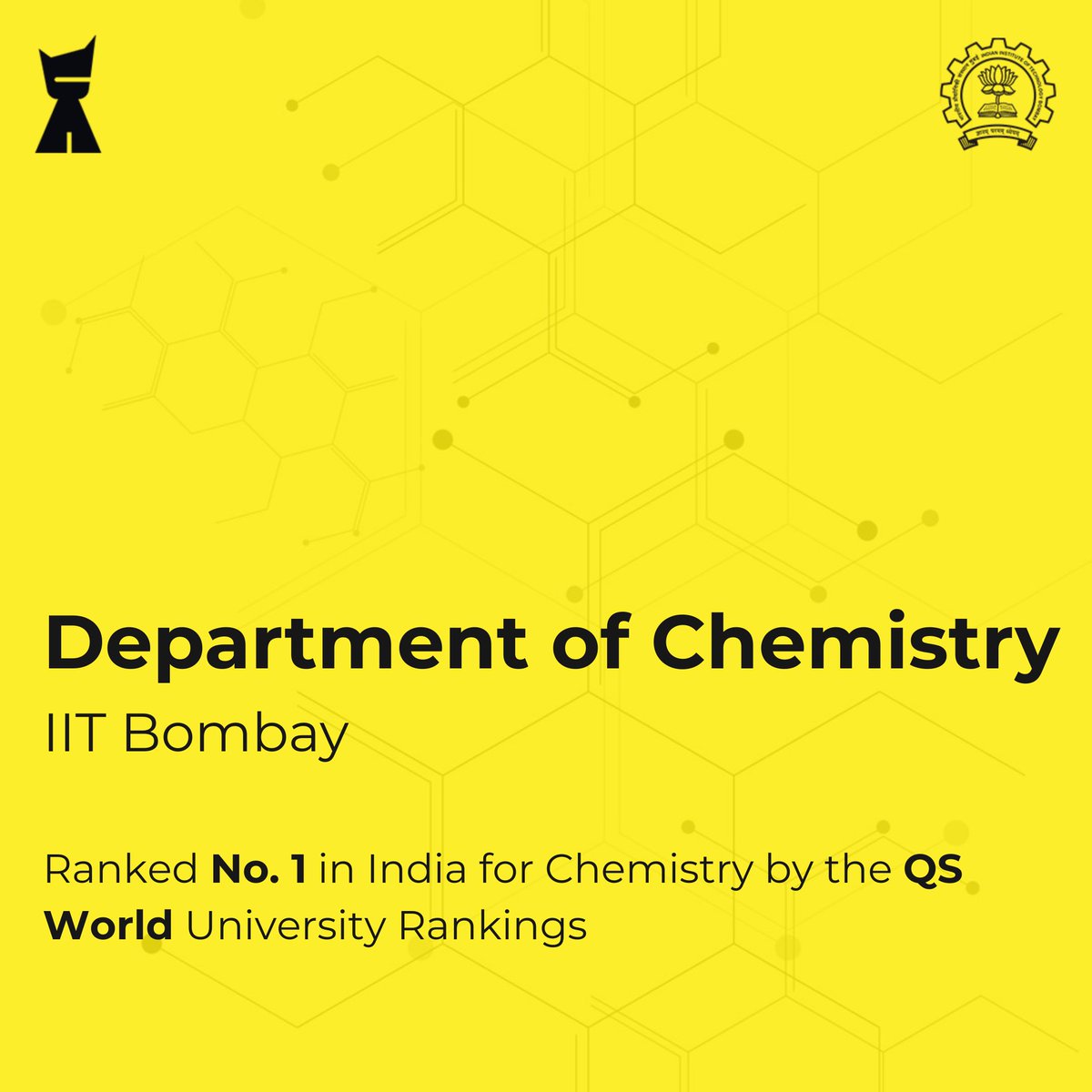chemiitb's tweet photo. The Department of Chemistry, IIT Bombay offers students much more than a conventional academic pathway. With a strong foundation in chemistry, students gain opportunities to explore interdisciplinary learning, research, industry exposure, projects, internships, and skills. https://t.co/xPYby3gIVF