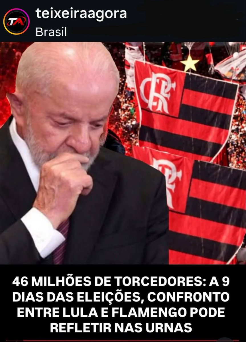 HathawaySoloni's tweet photo. O FLAMENGO É GRANDE DEMAIS, É ENORME, É IMENSO, É PAIXÃO NACIONAL E MUNDIAL! ❤🖤 https://t.co/oJWWGqRLU5