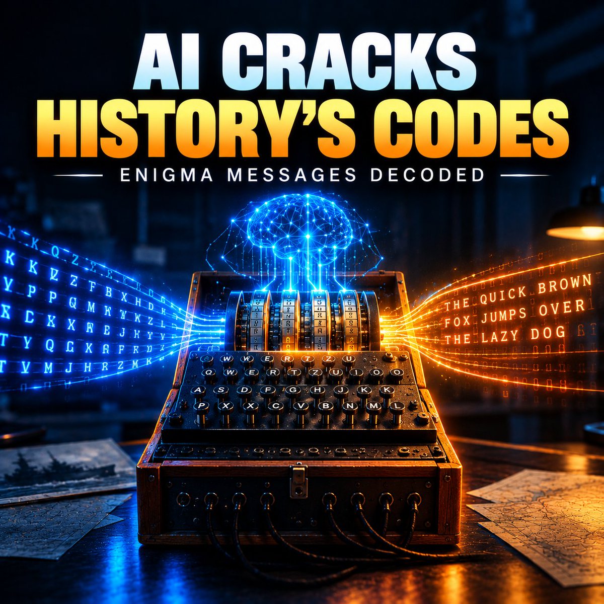 unfairstack's tweet photo. Some mysteries survive for decades. AI is starting to crack them.

Cryptanalysts used OpenAI's Astra and Anthropic's Opus to crack two long-unsolved Enigma messages from World War II.

AI is moving beyond generating answers to tackling problems that once seemed out of reach. https://t.co/BRd0j1uvTx