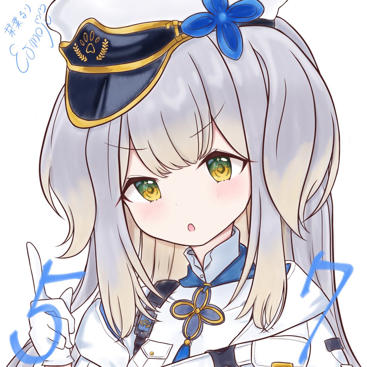 ei_illust0202's tweet photo. DAY57: 栞葉るり(にじさんじ)
ちょっと怒ってる感じ🚓🐾ෆ˚*
#イラスト #栞葉書 https://t.co/7ysImtATTA
