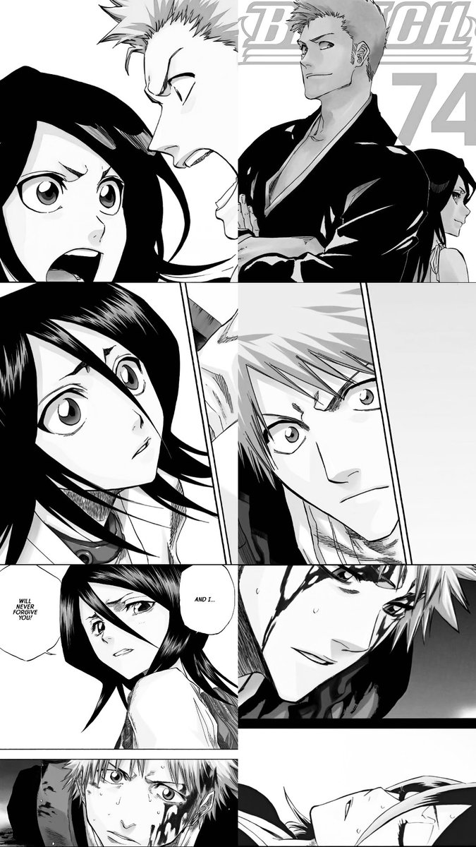 v_veritas_v's tweet photo. I noted one more fact about Ichigo. He definitely depends on eye contact with Rukia, &amp; as we know, eyes are mirror of soul. He always looks at her &amp; turns around just for that. But if Rukia turns away, he demands that she look him straight in eye. Ichigo literally depends on her. https://t.co/yDS555f4ui