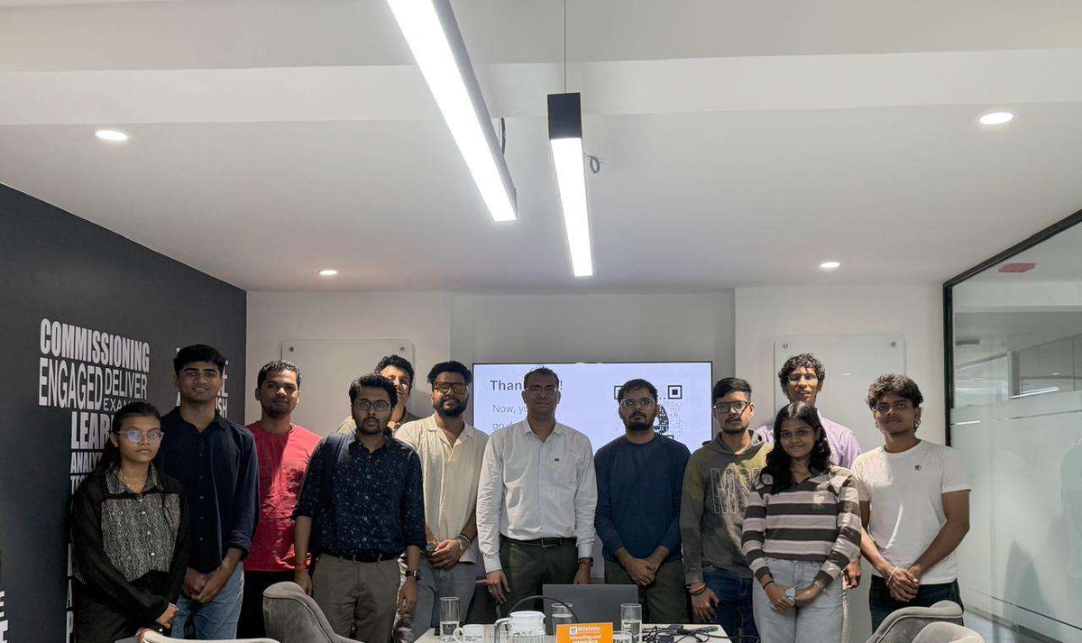 bitshala_org's tweet photo. 🧡 That's a wrap on Bitcoin 101 with Bitshala! A huge thank you to everyone who joined us in Mumbai today.

We traced the full journey: 🔑 Private Key → 📬 Address → 💰 UTXO → ✉️ Transaction → 🌐 Mempool → 📦 Block → ⛏️ PoW → 🔗 Blockchain

Bitcoin fundamentals, hands-on with @SparrowWallet , and a whole lot of learning. Thanks to everyone who showed up! 🙌

See you at the next one ⚡
