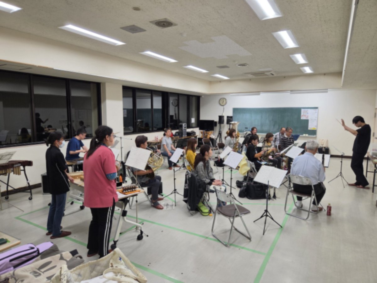 sbc1975's tweet photo. 2026.9.26
先月の豪雨に続き、台風がまた千葉を襲い、被害は深刻ですね😥
また天気が崩れる予報もありますので、引き続きご安全にお過ごしください。
練習場所の本納公民館は、台風による影響で今日は別の場所での練習でした！
秋の文化祭に向けた合奏を中心に行いました😊 https://t.co/HQyCYP5DqJ