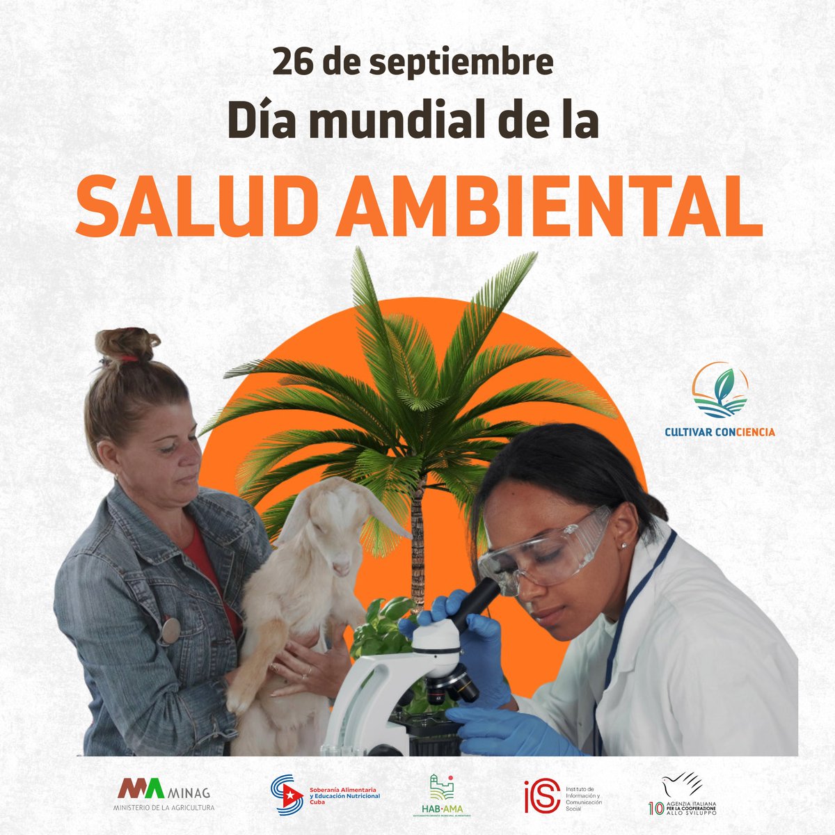CultivaCiencia's tweet photo. La #SaludAmbiental es clave para el sustento de la vida de las personas, la de los animales y el equilibrio de los ecosistemas. 👩🏾‍🌾🐝
🔸Promover un ambiente sano garantiza aire limpio, suelos vivos y fértiles, prevención de enfermedades y la preservación de la biodiversidad.🌱🐄 https://t.co/jumqB31RS2