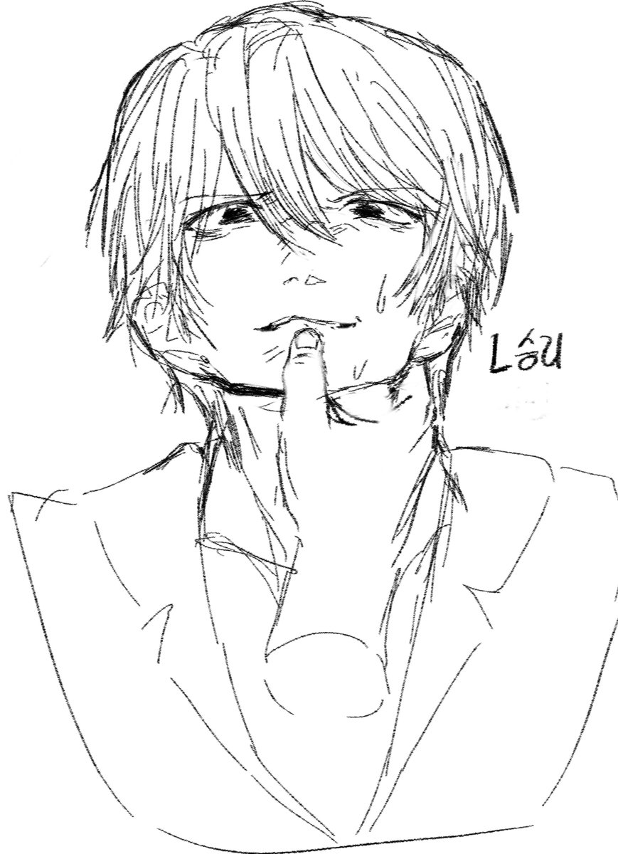 Week1x's tweet photo. #Deathnote #L月 엘월 https://t.co/hw2zB3xHlT