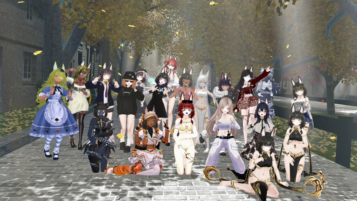 Yaechama_VRC's tweet photo. 久しぶりにキシャちゃんの集会行った！
ワールドの置き物になってた私に話しかけてくれた人ありがとう！
#キシャ集会
#Kisha_Club
#Kisha3D https://t.co/Z3OGKHNxJq