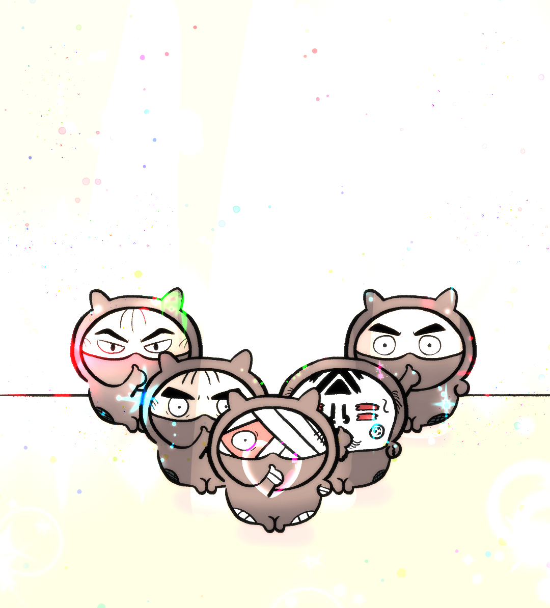 ninmanforest's tweet photo. 타소가레파티즈 (포즈트레) https://t.co/yOI6djxZTa