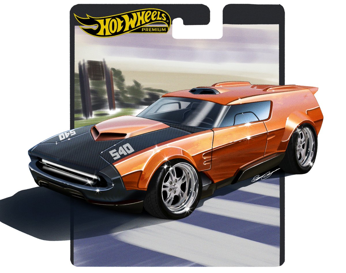 94EliasDesign's tweet photo. HW Drift'n Break Custom.

It looks incredible with just a change of wheels.
#hot_wheels #musclecar #digitalrender https://t.co/38kaZtmOZZ