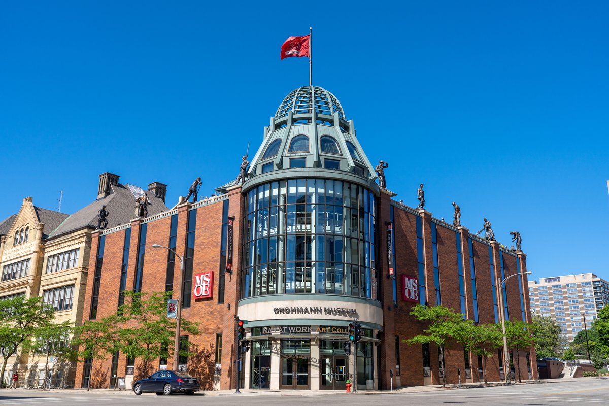 MSOE's tweet photo. @GrohmannMuseum and @WMSE are open for Doors Open Milwaukee this weekend! Be sure to stop by today or Sunday for a chance to see these amazing campus spaces for free! https://t.co/zEQbiw1vT9