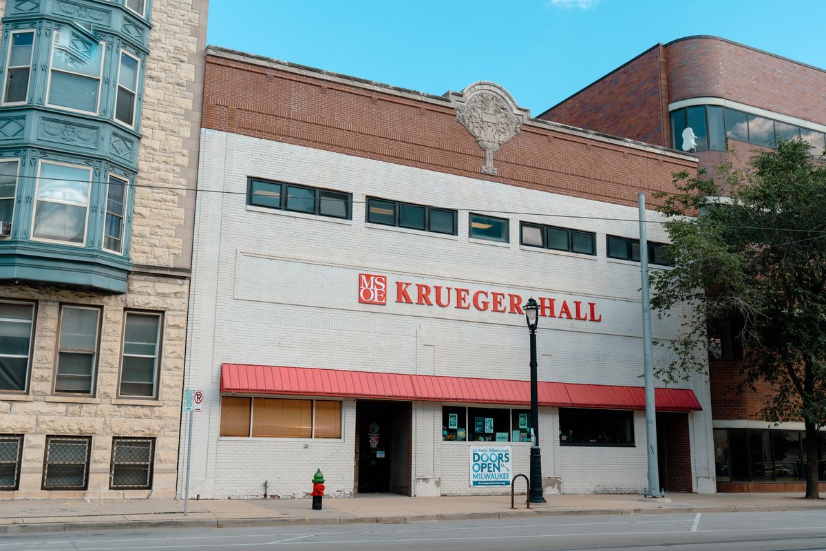 MSOE's tweet photo. @GrohmannMuseum and @WMSE are open for Doors Open Milwaukee this weekend! Be sure to stop by today or Sunday for a chance to see these amazing campus spaces for free! https://t.co/zEQbiw1vT9