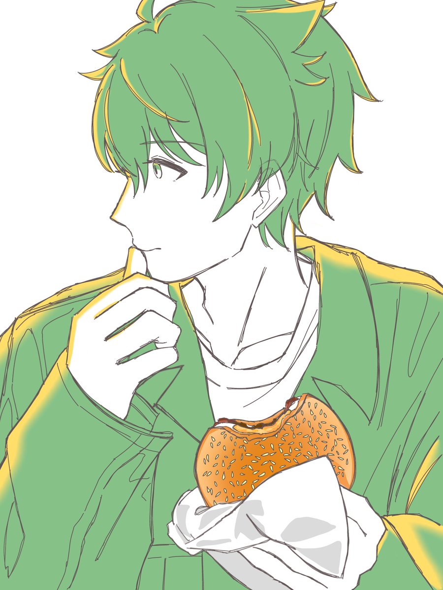 0217_fu's tweet photo. 月見のせいにしてバーガー…🌕🍔 https://t.co/dTQ8ZXZE1t