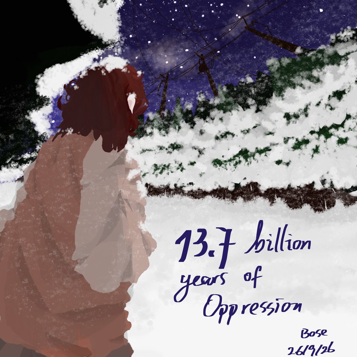 bsddblyy's tweet photo. 137billion years of oppersion from an inexplicable universe
#ynfg #cu https://t.co/B9ReT54e1y