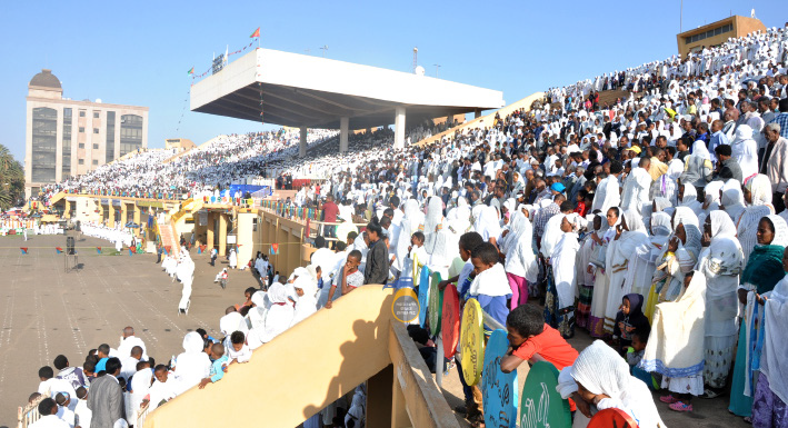 hawelti's tweet photo. #Eritrea - Hoye Hoye: Ritual, Renewal, and the Art of Togetherness; by Milkla Teklom

*"... Eritrea’s diversified and multi-cultural calendar is stitched with rituals that deeply bind the communities to history, the Christian and Islamic faiths, and the land".

*"...Among these, kudus Yohannes and Meskel - the latter will be celebrated tomorrow -  for the Christian communities, stand out as moments when time itself seems to fold: ancient liturgy meets village life, and the ordinary becomes ceremonial. Known locally through the practice of Hoye Hoye, this season of observance is not a singular event but a cycle of three linked celebrations that weave together Old Testament memory, Christian transition, and the discovery of the Cross. In Eritrean towns and highland villages, these festivities act both as a spiritual hinge and a communal festival—a time when men and women assume distinct but complementary roles in preparing for collective renewal.

https://t.co/I7WjR37rpQ