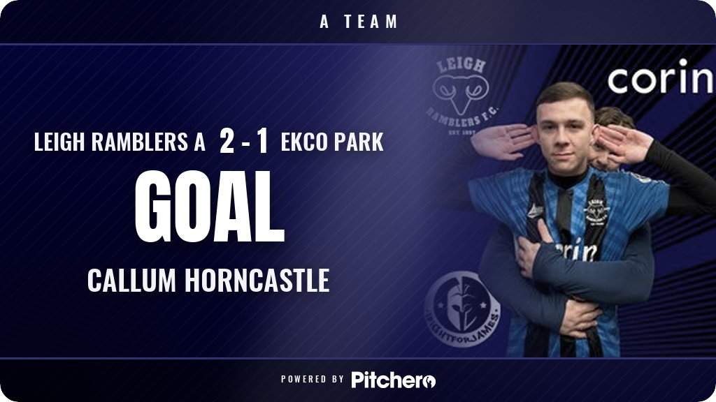 LeighRams's tweet photo. 60': Callum Horncastle scores for Leigh Ramblers A 🙌
#LEIEKC #Pitchero
https://t.co/kt7VQ9sYLx https://t.co/P8b61Ws3A8