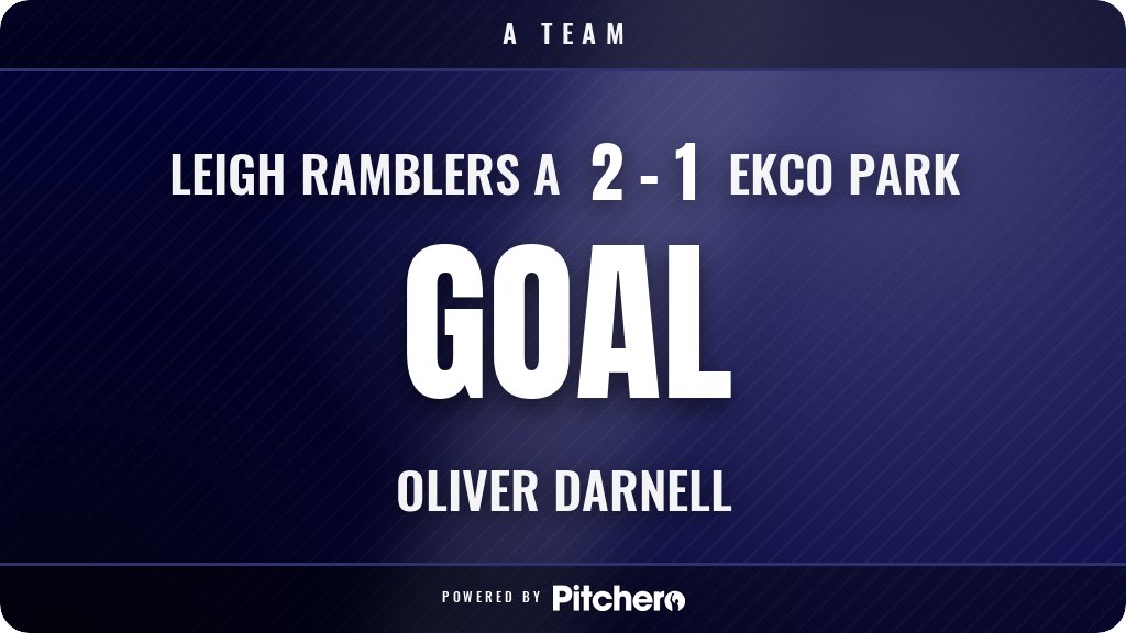 LeighRams's tweet photo. 62': Oliver Darnell scores for Leigh Ramblers A 🙌
#LEIEKC #Pitchero
https://t.co/kt7VQ9sYLx https://t.co/9TcRekYIai