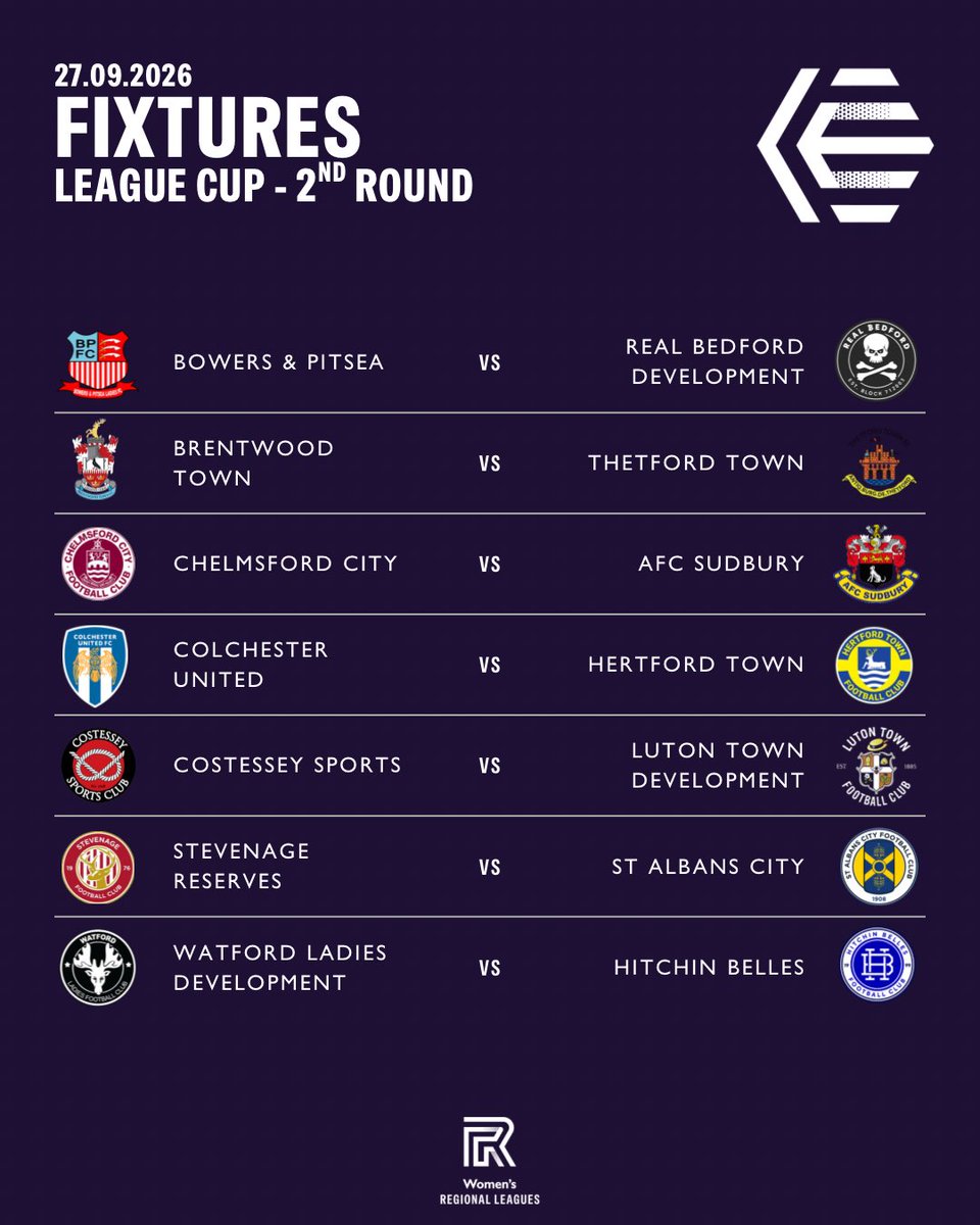 ERWFLe's tweet photo. It’s League Cup action this weekend with the 2nd round! 

#womensfootball https://t.co/MrgEclrKQt