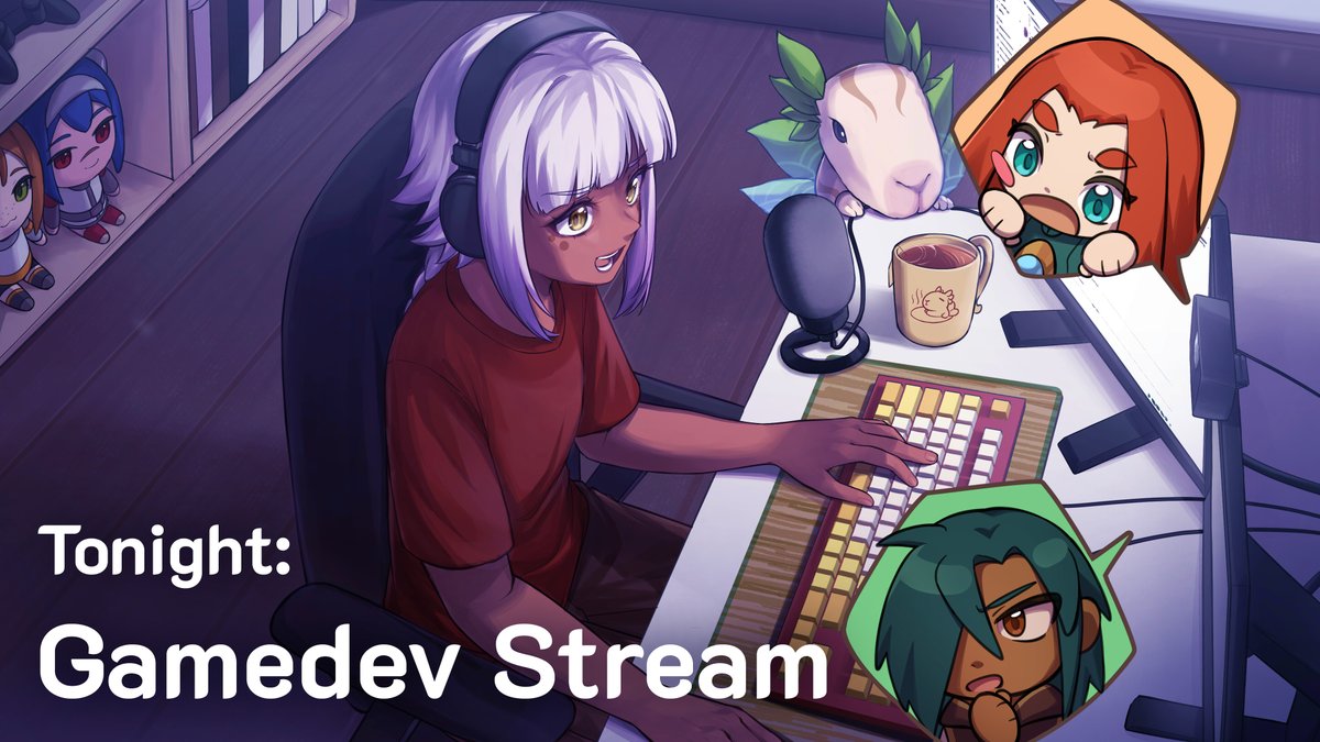 RadicalFishGame's tweet photo. Our #AlabasterDawn #gamedev stream for September will be TONIGHT (given that September is almost over)!
8pm CEST / 11am PDT
We'll work on Divine Arts!
See you there: https://t.co/bJcqLkmvAE https://t.co/4GxsKC43Hj