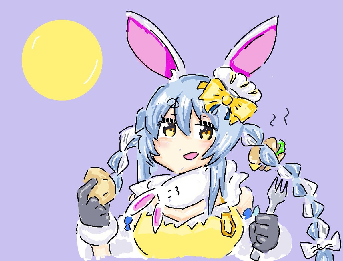 XZ7E2fFfvK78665's tweet photo. 自称お嫁さんにしたいNo.1さんによる月見バーガーと鳥の巣ポテト

ペコズキッチンのゆるさが好き

腹の中に入れば変わらないの精神

#ぺこらーと https://t.co/DX17UfNRP3