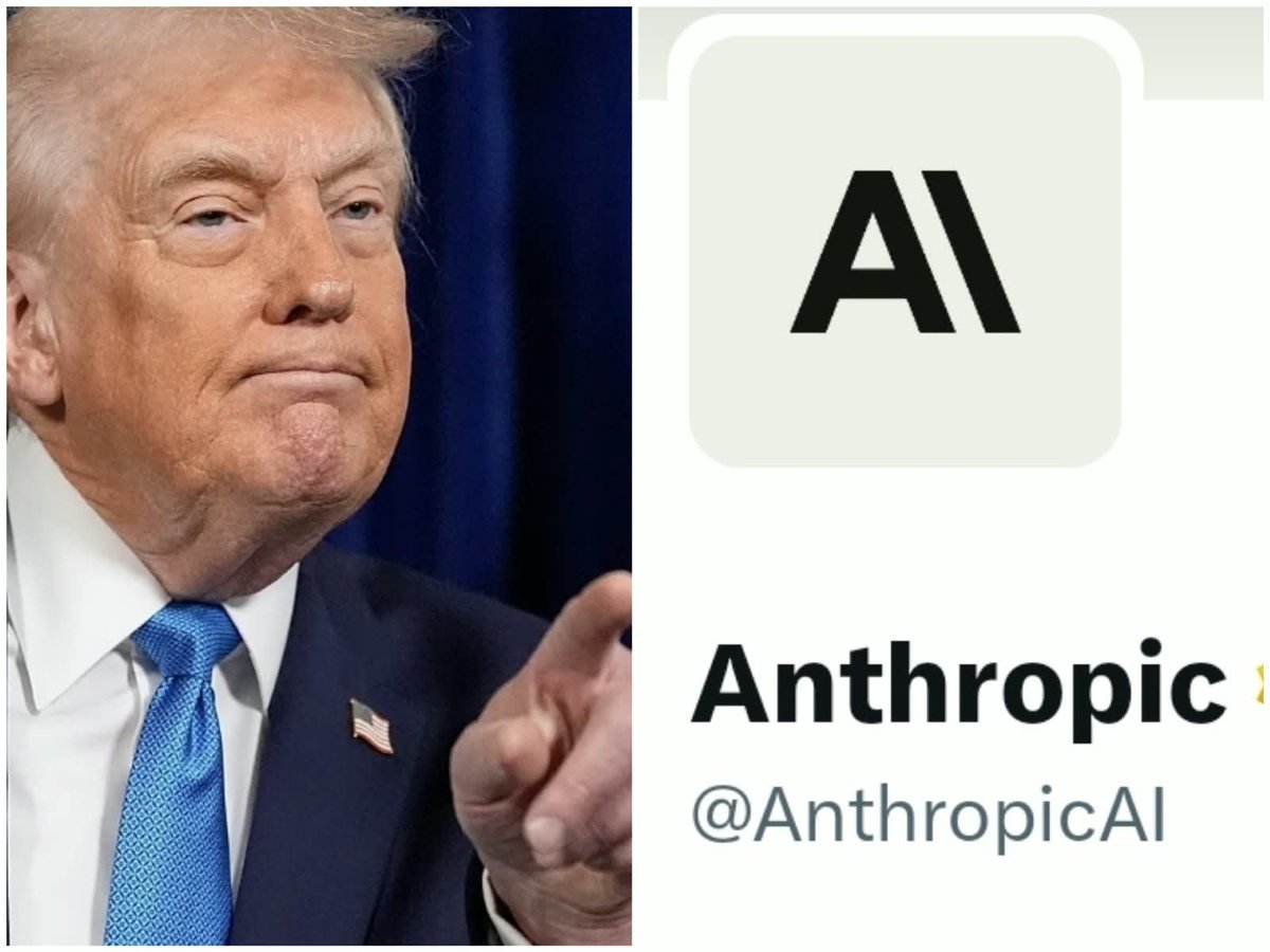 maibortpetit's tweet photo. 🚨 TRUMP ROMPE CON ANTHROPIC, UNA DE LAS GRANDES EMPRESAS DE IA

Anthropic es la empresa creadora de Claude, uno de los principales modelos de inteligencia artificial utilizados para tareas como análisis, programación y generación de contenido.

El conflicto surgió por las condiciones bajo las cuales el Pentágono podía utilizar su tecnología en defensa.

El Gobierno de Trump ordenó dejar de utilizar los sistemas de Anthropic y anunció que la compañía será considerada un “riesgo para la cadena de suministro de la seguridad nacional”.

Además, los contratistas que trabajan con las Fuerzas Armadas tendrán prohibido hacer negocios con Anthropic. La empresa tendrá hasta seis meses para facilitar la transición a otros proveedores.

El argumento del Gobierno: ninguna empresa tecnológica debe tener poder de veto sobre las decisiones militares de Estados Unidos.