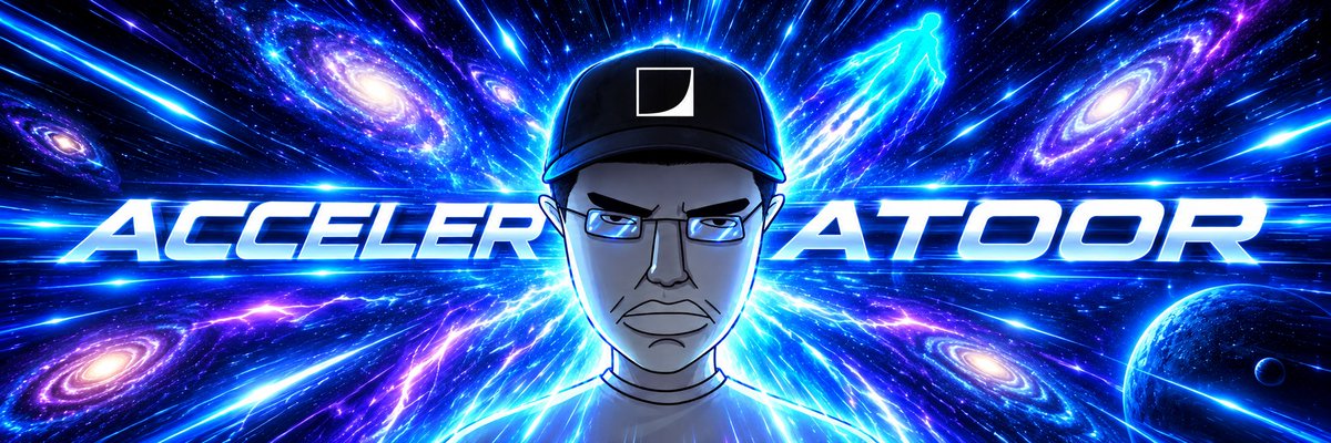 mcdevvin's tweet photo. I swear this is good. So @beffjezos regularly uses the term 'accelerators' to refer to his community of followers. It's even the term on the official subreddit. We've had tradoors, predictoors, every oor you can imagine so why not 'Acceleratoor'?

See here:
https://t.co/HiBLpHxrGq

https://t.co/ICoDixdI7b

Fees to @beffjezos so he supports us.

https://t.co/uZtxA6zjWs