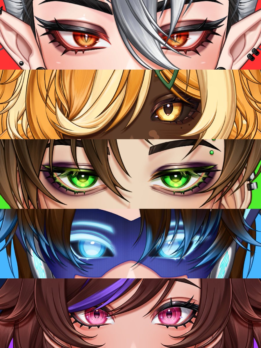 lionss007's tweet photo. I can finally do the rainbow trend! 🌈
Look at these beautiful eyes (⁠人⁠ ⁠•͈⁠ᴗ⁠•͈⁠)🫶

#vtuber https://t.co/vhHjCOmi3T