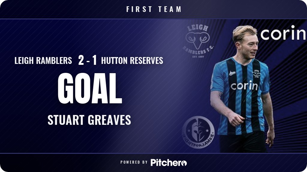 LeighRams's tweet photo. 64': Stuart Greaves scores for Leigh Ramblers 🙌
#LEIHUT #Pitchero
https://t.co/O6WxnXimMJ https://t.co/46KjisU5GN