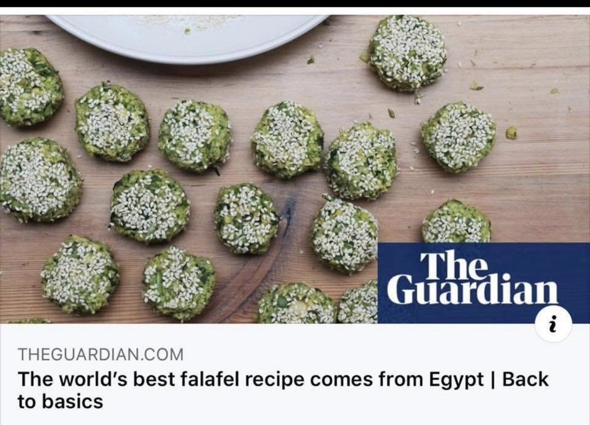 egyptianfoodi's tweet photo. لا هذا بسبب انهم شعب ساذج بيصدق كلام اعداءه و بيعتبرهم اشقاء و صدق ان مطبخه فقير و ان اكله وحش و مش هيعجب حد و بقا يستعر منه ، زي ماقعدو ينفخو فيكم و في الفلافل بتاعتكم
مع ان في اول مسابقة دولية كل شيفات العالم اجمعو ان الفلافل المصرية تضرب كل وصفات المنطقة https://t.co/CPbODNCCsd