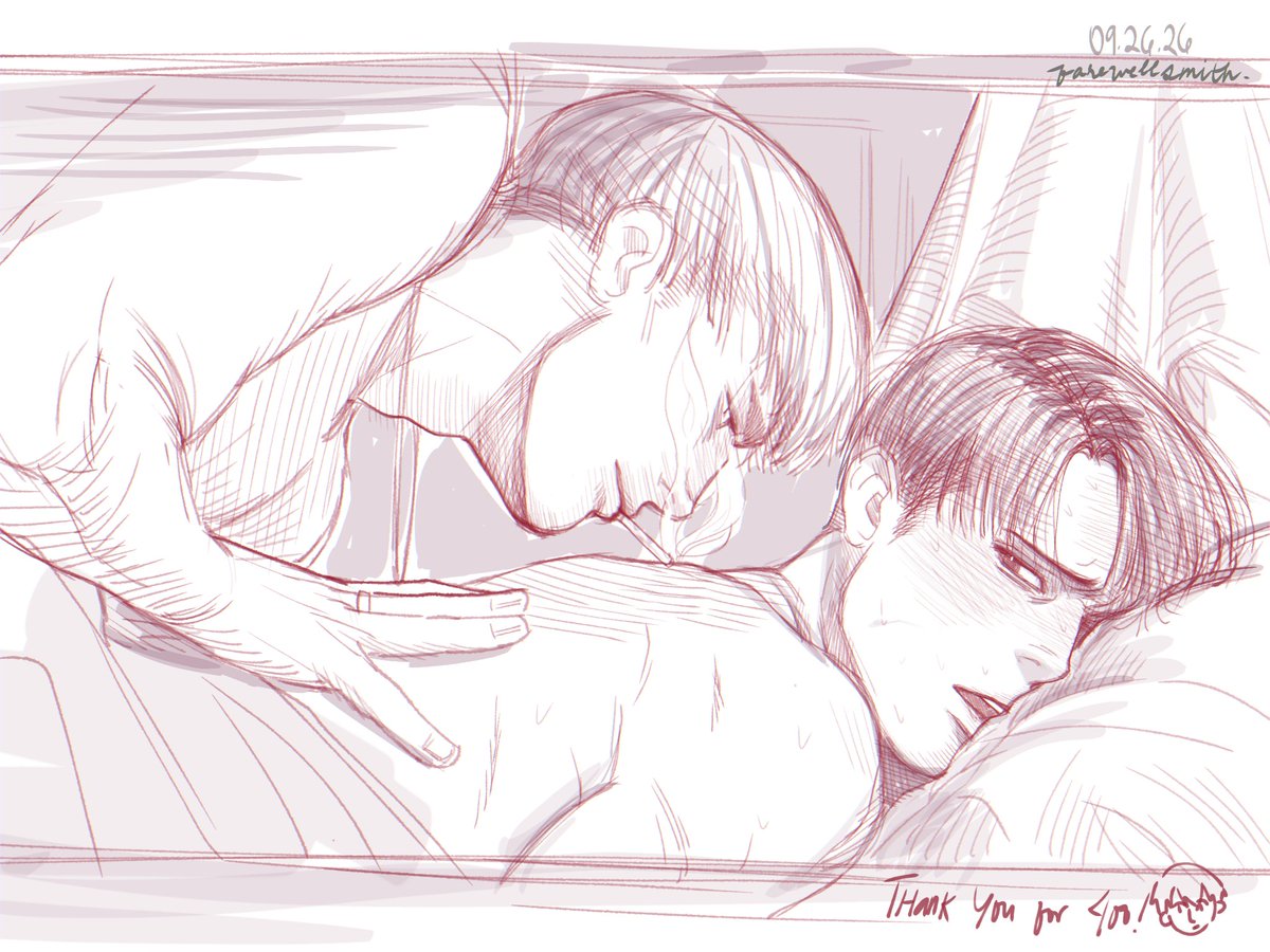farewellsmith's tweet photo. heat #eruri #エルリ #gratitudegift https://t.co/XzUfJzERM7