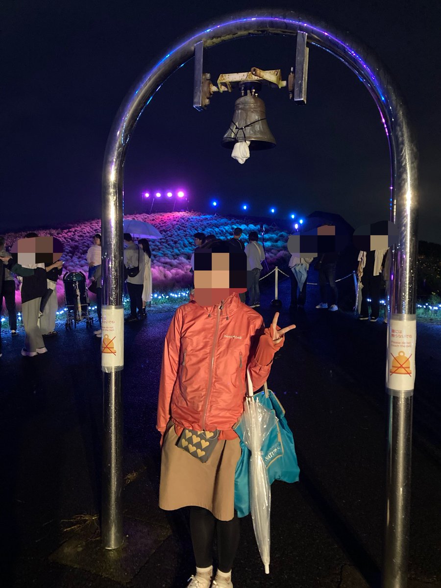 ittutti's tweet photo. 明日関西へ帰る娘がコキアのライトアップをぜひ観てみたいと言うので◎

#ひたち海浜公園 https://t.co/T0KvWssLs6