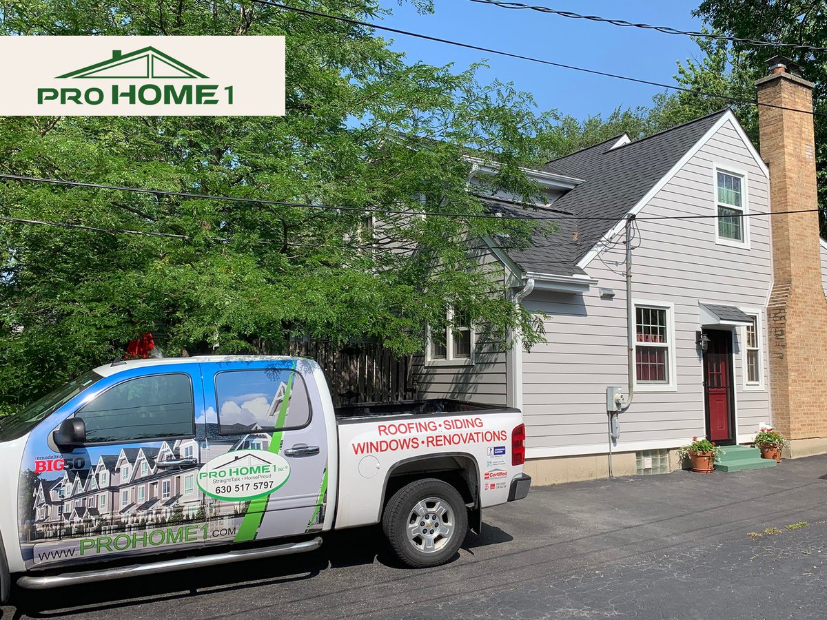 ProHomeOne's tweet photo. Another completed Pro Home 1 project. 🚚🏡
From roofing and siding to windows and renovations, it’s always satisfying to see another home finished and ready to be enjoyed.
Have a great weekend!
📞 630-517-5797
🌐 https://t.co/j9ANXbKLlj https://t.co/c3DxqC0Qvj