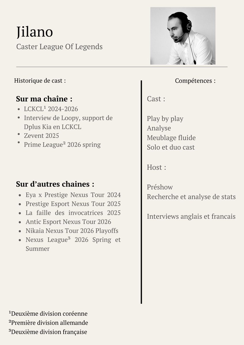jilanocast's tweet photo. La Nexus League prenant fin avec ces Up&amp;Downs c'est aussi une fin de saison pour moi. Cette saison aura été riche en enseignements. Si jamais des équipes ou orga cherchent un caster je serai ravi d'en discuter en DM ou par mail. (rt appréciés) https://t.co/dtSUYEO0V4