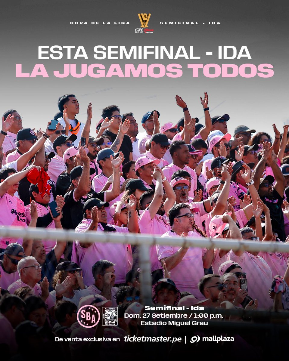 sportboys's tweet photo. ¡Esta semifinal ida la jugamos todos! 🩷

Jugadores e hinchada, juntos por un mismo objetivo. 🏟️

🎟️ Adquiere tus entradas en https://t.co/BIfPc2n2eq

#VamosBoysTodaLaVida https://t.co/83ztLep7s1