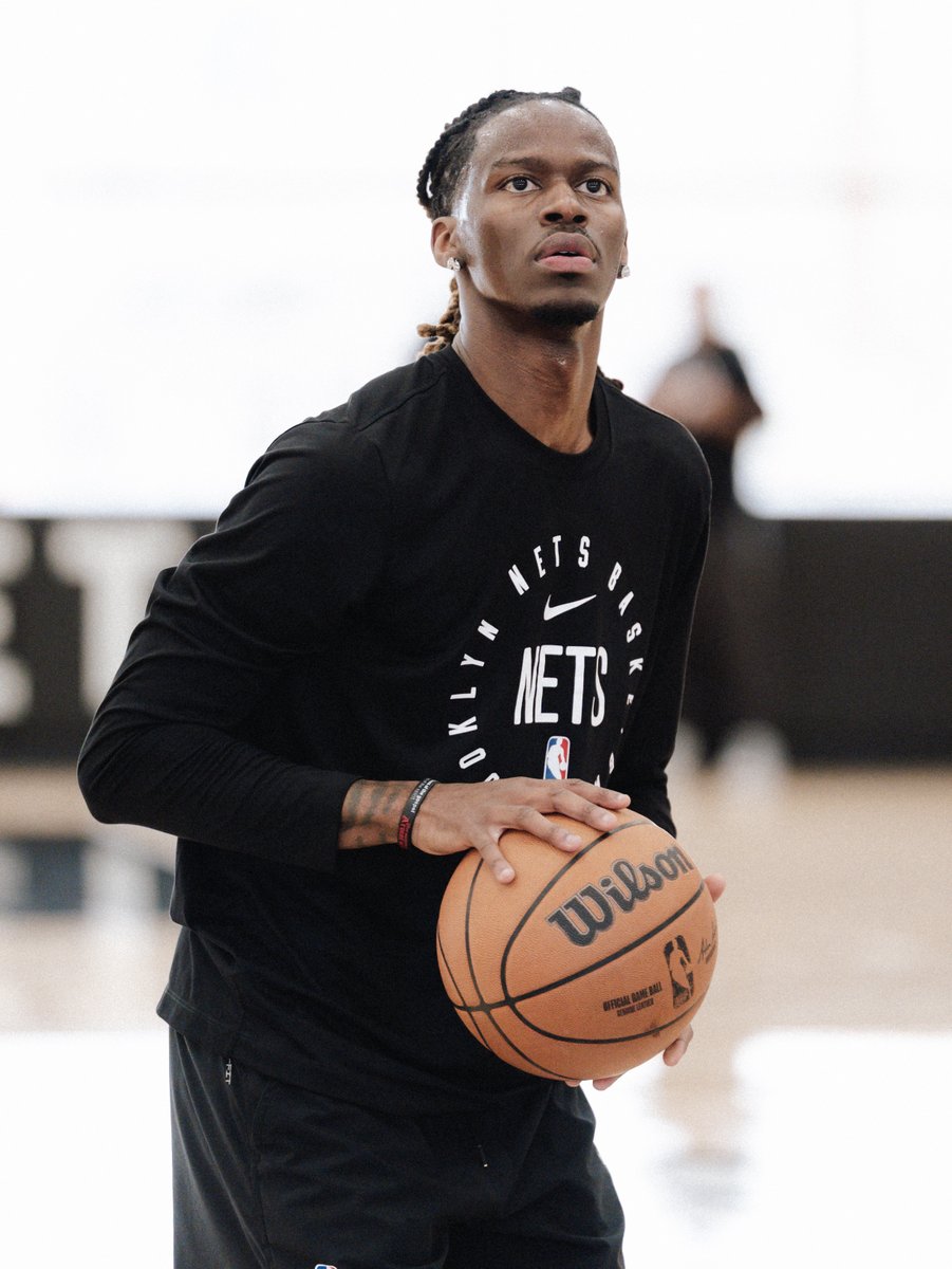 BrooklynNets's tweet photo. Nets hoops soon‼️ https://t.co/Hcd1Ok1fQS