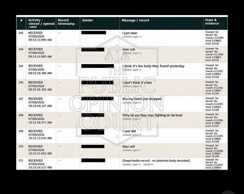 chefcarney's tweet photo. Nolan Wells was in a Snap Chat group forum with individuals who spoke about his death after his body was discovered on Horne Island. Here are some excerpts of the conversations that were recovered from Nolan’s cellphone. This case needs more investigation in my opinion. https://t.co/83nca8mW7r